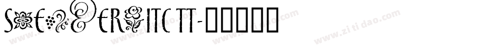 StenbergITC TT字体转换